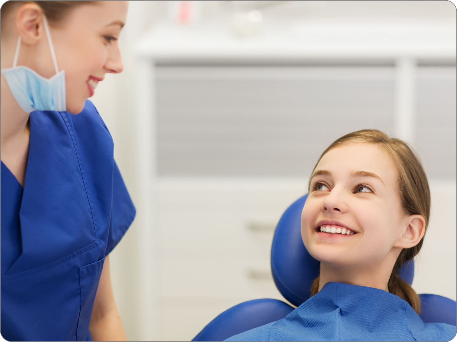 Открытый прикус у ребенка — пример неправильного прикуса, требующего ортодонтического лечения