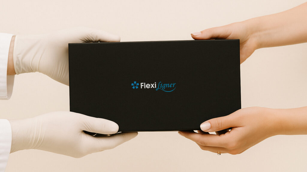 Изображение элайнеров flexiligner